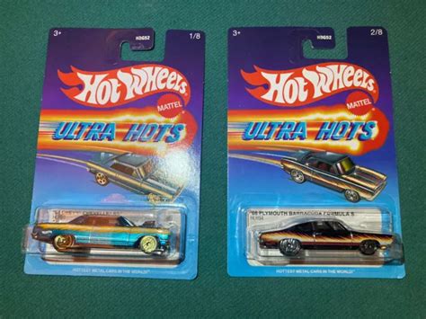HOT WHEELS ULTRA Hots 68 Plymouth Barracuda 64 Chevelle EUR 14 80 PicClick FR