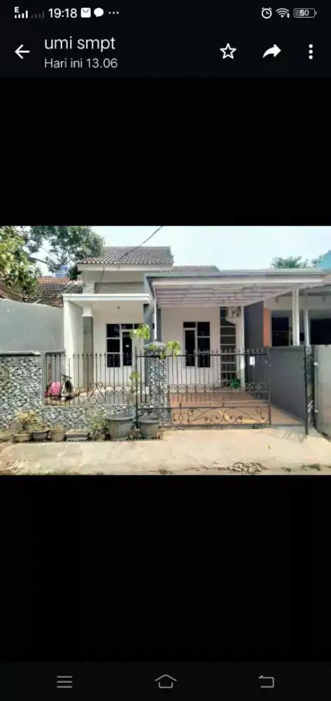 Dijual Rumah Second Siap Huni Lantai Harjamukti Cimanggis Depok