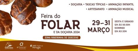 Odeceixe recebe a Feira do Folar e da Doçaria nos dias 29 30 e 31 de