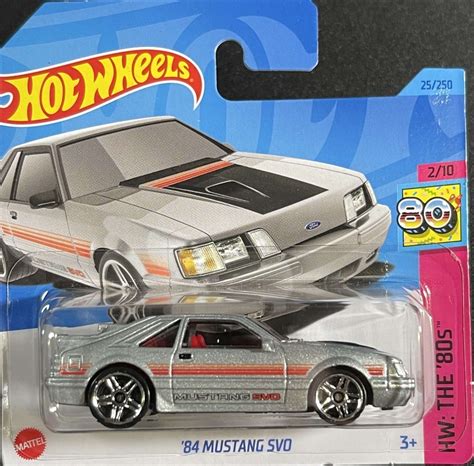 Hot Wheels Ford Mustang 84 SVO Kupindo 73286849