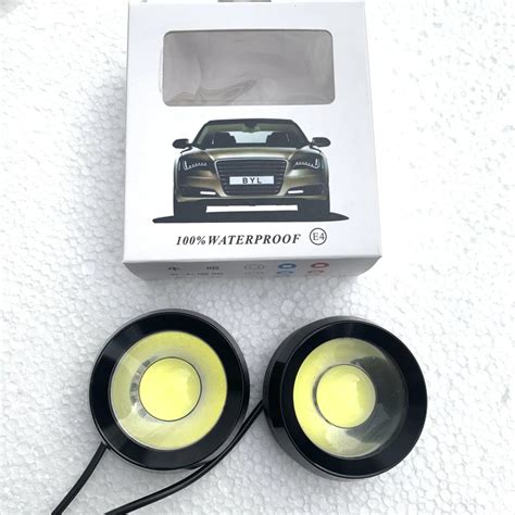 L Mpada Led Para Farol De Carro L Mpada Redonda E Luz Olho De Guia