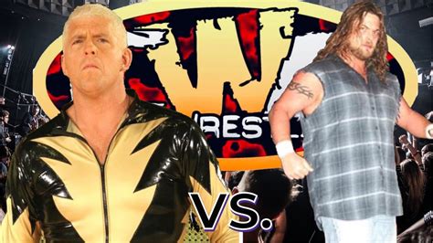 Cwa Vs Tna Dustin Rhodes Defends The Gold Against Timber Youtube