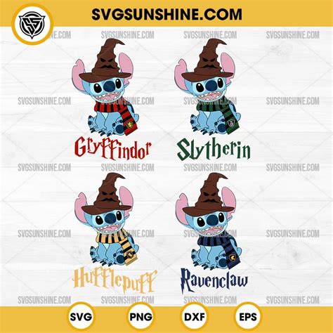 349stitch Harry Potter Svg Bundle Stitch Gryffindor Svg Stitch