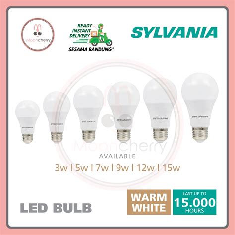 Jual Lampu Led Bulb Sylvania Watt Warm White Kuning