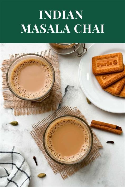 Indian Masala Chai (Spiced Milk Tea) | Recipe | Masala chai, Chai