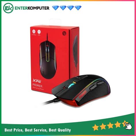 Promo Adata Xpg Primer Gaming Mouse Dpi Pmw Optical