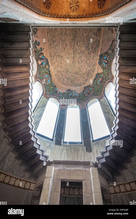 Kaiser Wilhelm Memorial Church Interior Berlin Germany Stock Photo