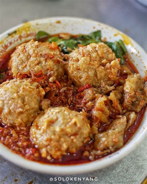 Kuliner Bakso Urat Pedas Enak Di Solo Update Solo Info