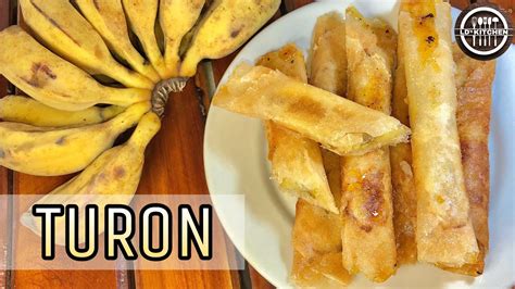 HOW TO MAKE TURON BANANA ROLLS BANANA FRITTER FILIPINO FOOD LD