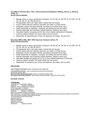 Sandra D Resume 1 1 1 PDF