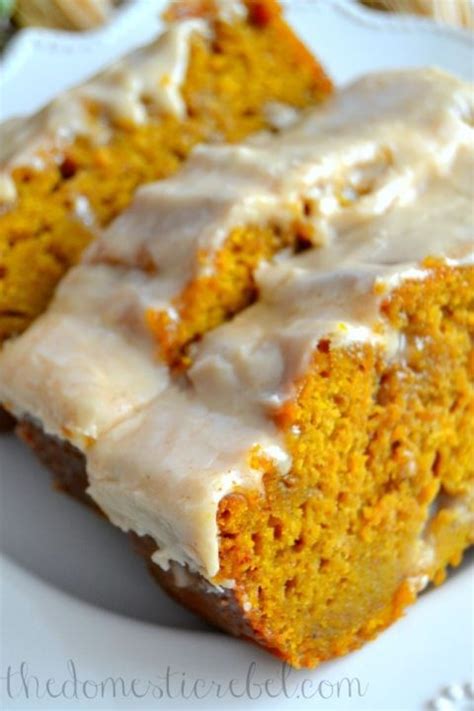 Pumpkin Bread With Maple Glaze Artofit