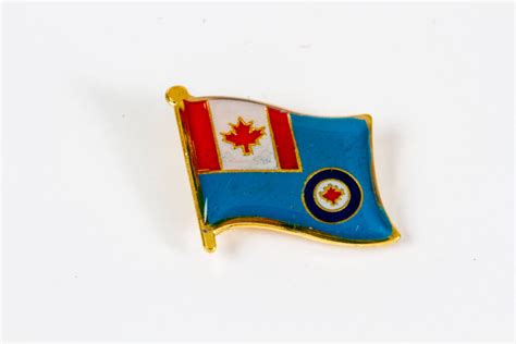 Canadian Air Command Lapel Pin Flag Matrix