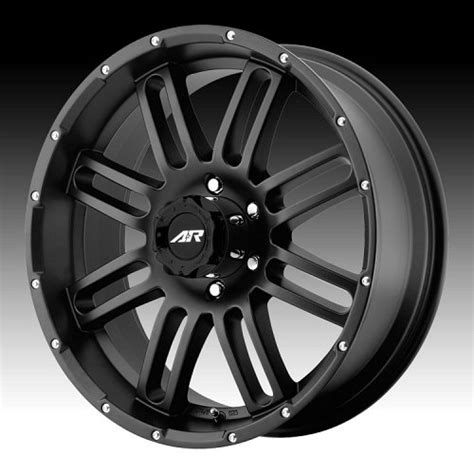 American Racing Ar901 Satin Black Custom Rims Wheels Ar901