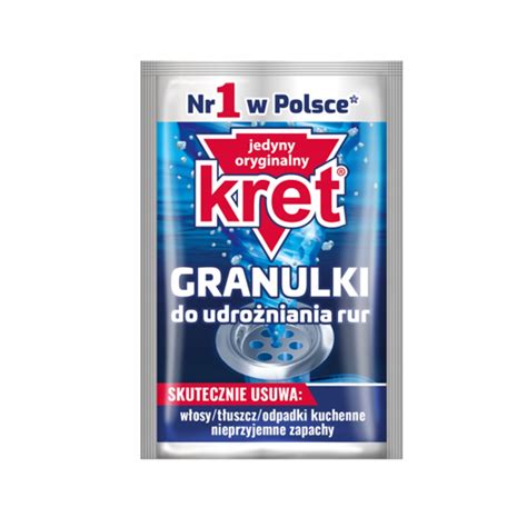 Kret Granulki do Udrażniania Rur 40g 12648785947 Allegro pl