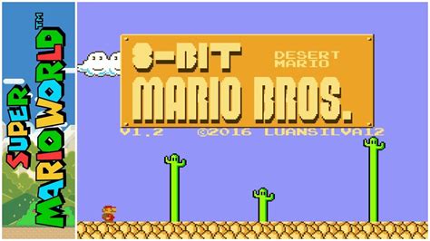 8 Bit Mario Bros Desert Mario YouTube