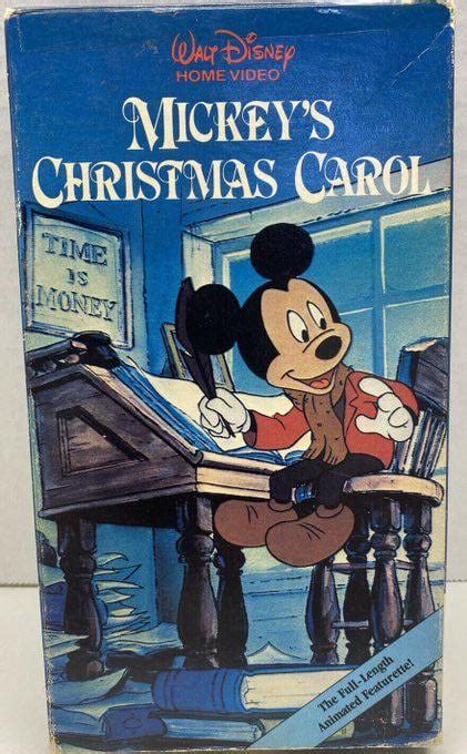 Mickey’s Christmas Carol 1983 R Vhscoverart