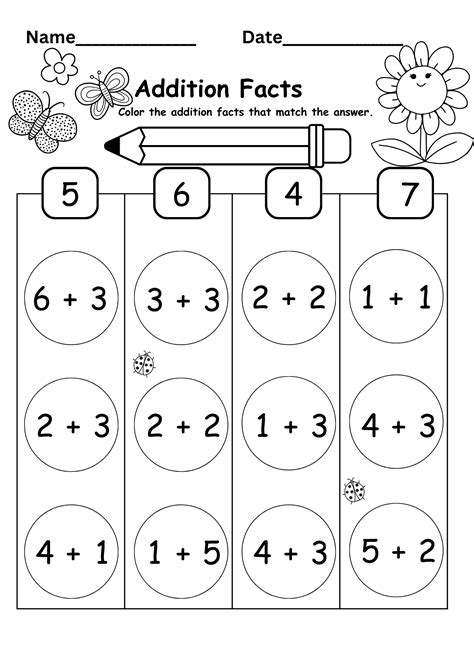 Free Addition Fact Worksheet Free Download Free Addition Fact