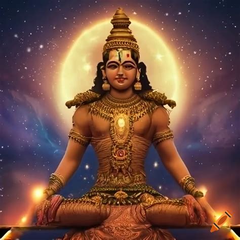 Cinematic Rendering Of A Hindu Celestial Being On Craiyon