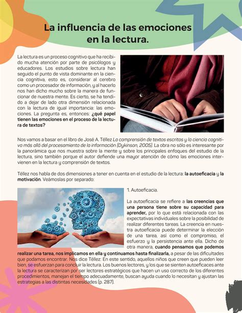 La Influencia De Las Emociones En La Lectura By Rincones De Lectura Issuu