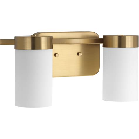 Elevate Collection Two Light Brushed Bronze Etched White Glass Mid