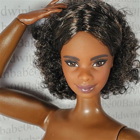 L NUDE Barbie Madam Cj Walker Articulated Inspiring Women Aa Doll For Ooak EUR