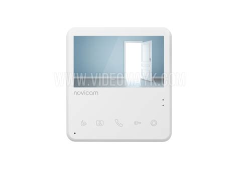 UNIT 4 Novicam v.4900, монитор аналогового видедомофона; TN-TFT дисплей ...