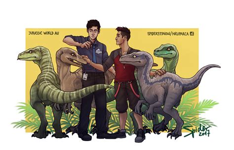 Jurassic Malec Drawn By Spider Shadowhunters Alexander