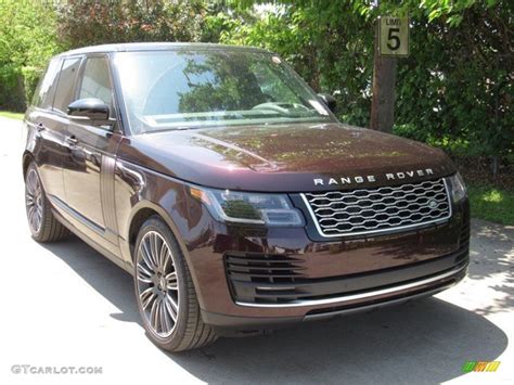 2019 Rosello Red Metallic Land Rover Range Rover Supercharged