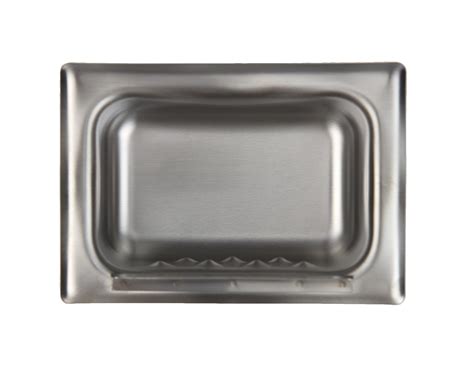 Heavy Duty Recessed Soap Dish Frost