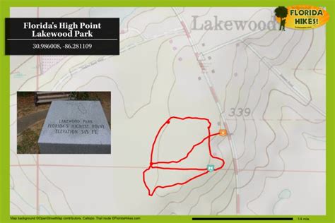 Lakewood Park: Florida's High Point At Britton Hill | Florida Hikes ...