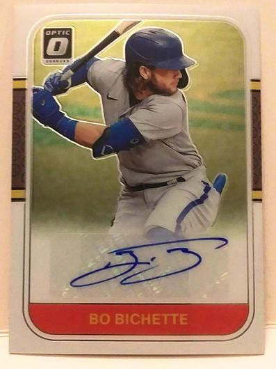 Bo Bichette Ungraded 2021 Panini Donruss Optic Retro 1987 Signatures