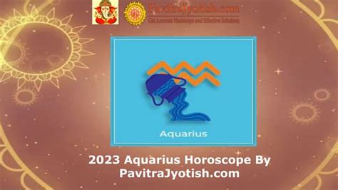 2023 Aquarius Horoscope Predictions Ppt