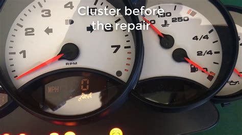 Porsche 991 996 Instrument Cluster Fixed For Andrew Youtube