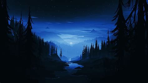 134 Background Hutan Malam Hd For FREE - MyWeb