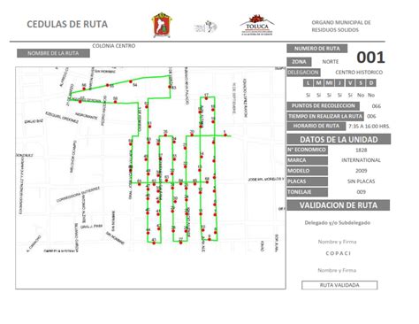 Residuos Solidos Toluca Rutas De Recolección