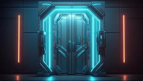 Futuristic Door Stock Photos, Images and Backgrounds for Free Download