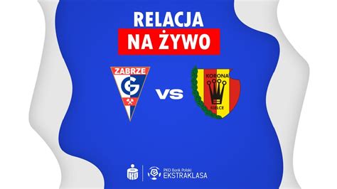 Górnik Zabrze Korona Kielce MECZ NA ŻYWO Ekstraklasa RELACJA