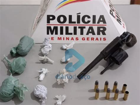 Polícia Apreende Arma De Fogo E Porções De Droga Em Perpétuo Socorro