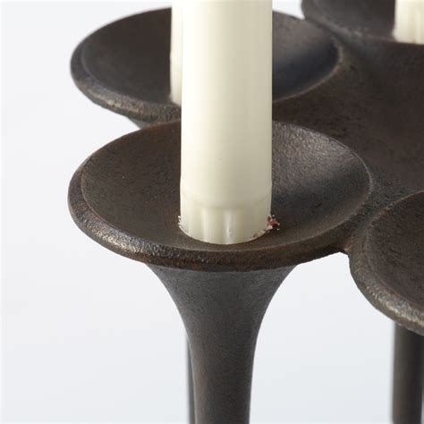 Cast Iron Candle Holder By C And C Holmgren Vintage Design Point