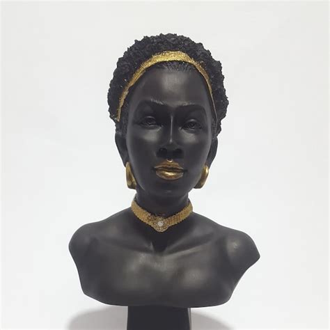 African Woman Statue Etsy