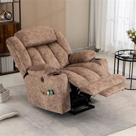 Amazon Vivijason Tall Man Large Power Lift Recliner Chair With