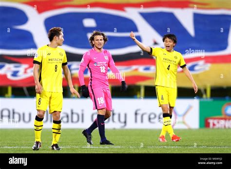 Sankyo Frontier Kashiwa Stadium Chiba Japan 6th Mar 2018 L R Kei