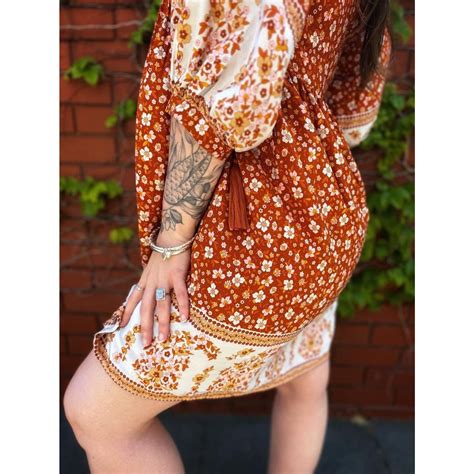 DRESS HS240P104 LACI MINI SAHARA Naked Gypsy
