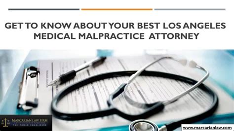 Ppt Get To Know About Your Best Los Angeles Medical Malpractice