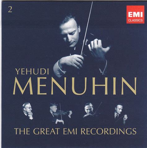 Yehudi Menuhin The Great Emi Recordings Cd Cd