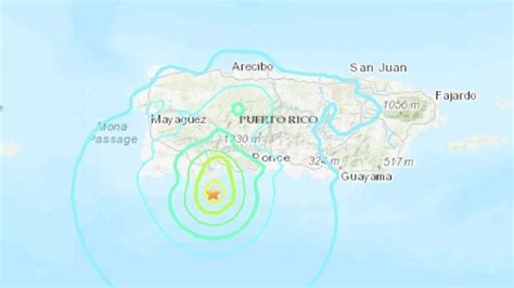 Un Sismo De Magnitud 5 8 Se Registró En El Sur De Puerto Rico Rpp