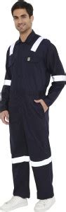 Associated Uniforms Ifr Inherent Fire Retardant Navy Blue Boiler Suit