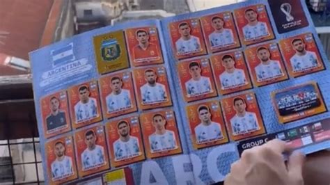 El Primer Argentino En Llenar El Lbum Del Mundial Qatar Revel Su