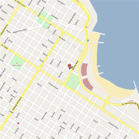 Mar del Plata Mapa Imagen | Mapa de Argentina Completo