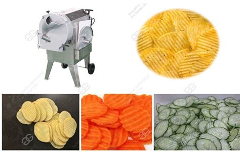 Corrugated Potato Chips Cutting Machine丨potato Wave Slice Cutting